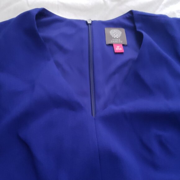 Blue Short Sleeve Jumpsuit [Vince Camuto] [Size 8P] - Picture 5 of 6
